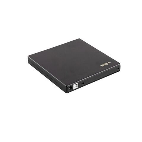 S-LINK 2.5'' USB 2.0 S105 Sata Alüminyum Slim DVD Yazıcı Kutusu Siyah