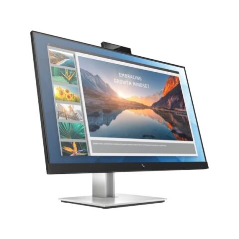 HP 23.8'' IPS E24D G4 6PA50AS 5MS 75HZ HDMI-DP-USBC PIVOT KAMERALI MULTIMEDYA MONİTÖR