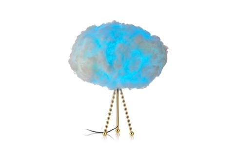 Bouffee Cloud Abajur Bulut Aydınlatma RGB Işık Kumandalı 16 Renk Gold Tripod Ayak