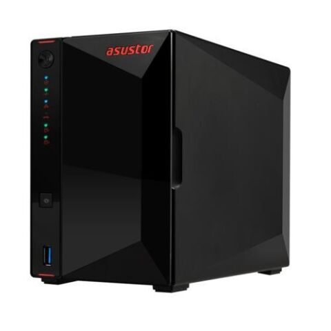 ASUSTOR AS5202T CELERON DC- 2 GB RAM- 2-diskli Nas Server (Disksiz)