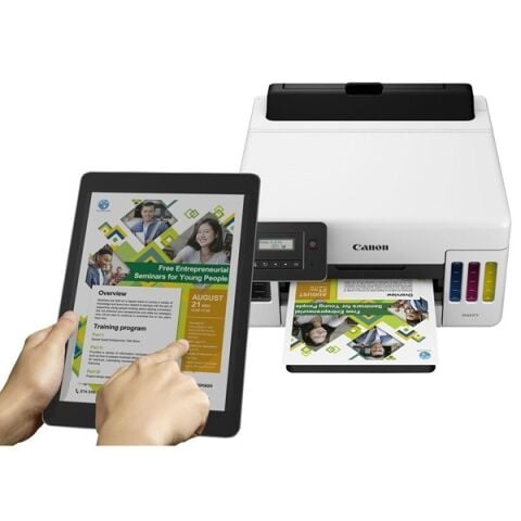 <![CDATA[CANON A4 GX5040 RENKLI ÇOK FONKSİYONLU TANKLI YAZICI USB-KABLOSUZ]]>