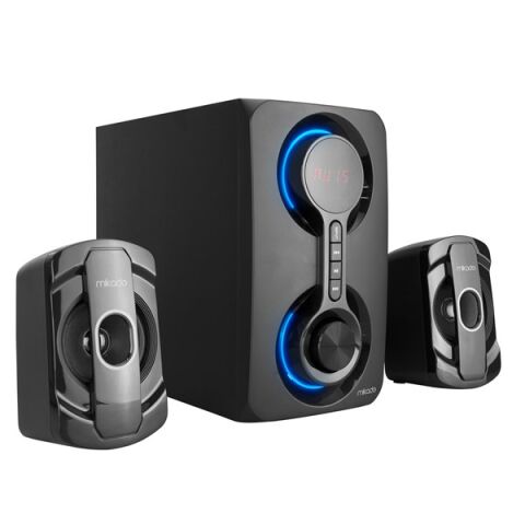 Mikado MD-221BT 2+1 40W Siyah Multimedya FM/BT/SD/USB Speaker Hoparlör