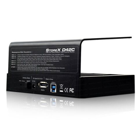 DARK 2.5,3.5'' USB 3.0 DK-AC-DSD42C Sata Harddisk Dock Beyaz
