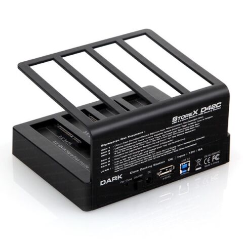 DARK 2.5,3.5'' USB 3.0 DK-AC-DSD42C Sata Harddisk Dock Beyaz