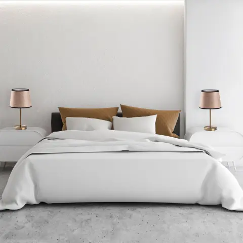 Eskitme Abajur Başlıklı Tekli Masa Lambası PER-5102-S