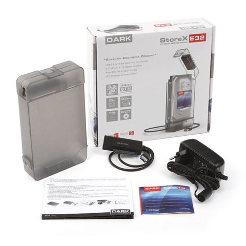 DARK 3.5'' USB 3.0 DK-AC-DSE32 Harddisk Kutusu
