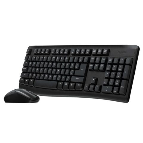 RAPOO X1800 PRO Kablosuz Klavye Mouse Set Siyah