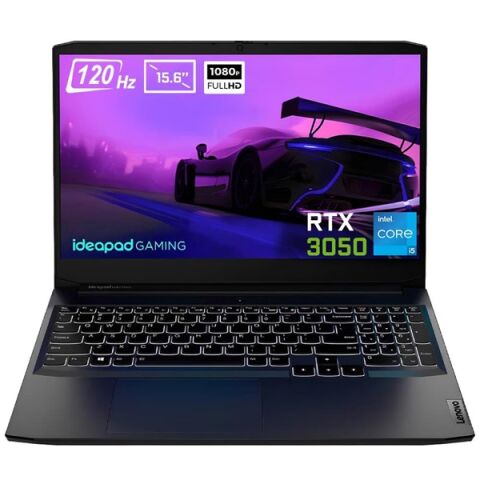 LENOVO 15.6'' GAMING 3 82K101HWTX CORE i5 11320H 8GB- 512GB M2 NVME- 4 GB RTX3050 FRD