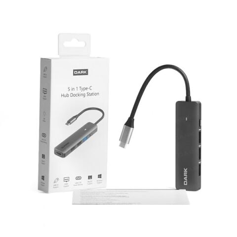 DARK DK-AC-U31X41 Type-C & USB 3.0 Dönüştürücü Çevirici HUB