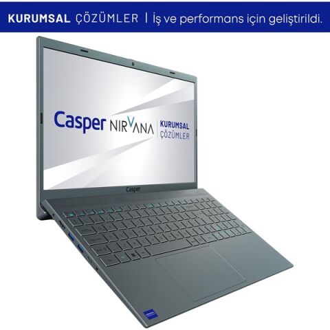 <![CDATA[CASPER 15.6'' C600.1195-8V00X-G-F CORE i7 1195G7 8GB- 500GB SSD- O/B UHD FRD]]>