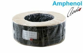 Amphenol CA-B-BLK Mono Mikrofon Ses Kablosu 100 metre(Kopya)