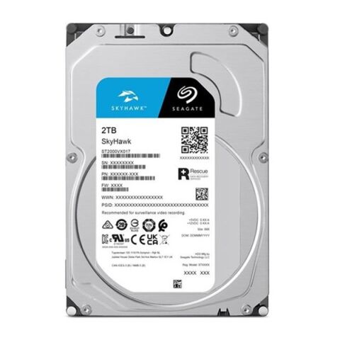 SEAGATE 3.5'' 2TB SKYHAWK ST2000VX0170 5400 RPM 256MB SATA-3 Güvenlik Diski