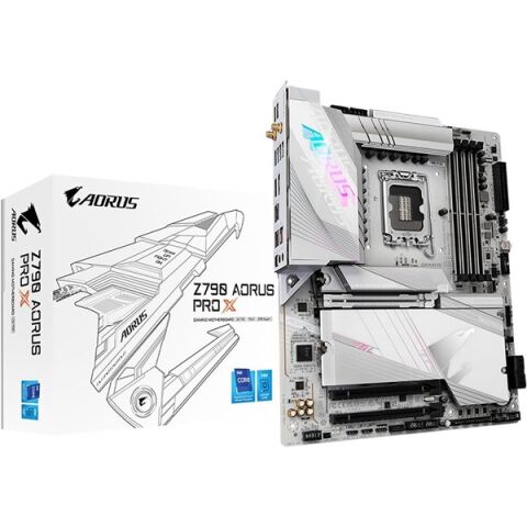 GIGABYTE Z790 AORUS PRO X WIFI-7 DDR5 HDMI-DP PCIE 5.0 1700p ATX