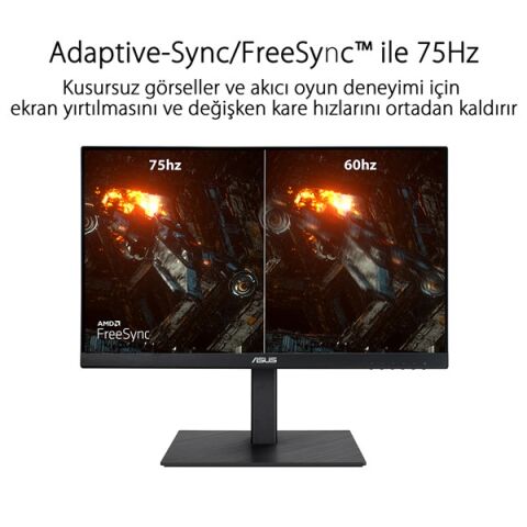ASUS 21.5'' IPS VA229QSB 5MS 75Hz HDMI-DP Pivot Kurumsal Monitör