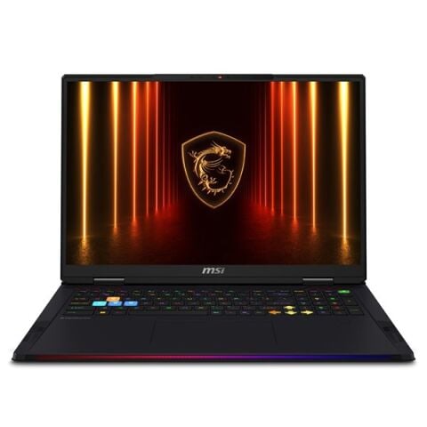 MSI 18'' QHD RAIDER A18 Hx A9WHG-266TR RYZEN 9 9955Hx3D-32GB DDR5 RAM-1TB NVME-12GB RTX5070TI-W11H 240HZ
