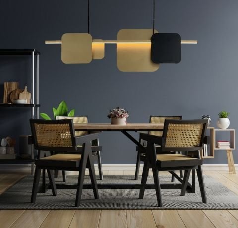 Sarkıt Led Avize Quadrat Pro PLA32137 Led Avize