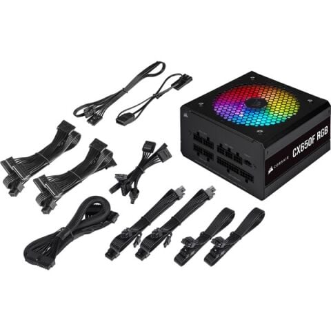 CORSAIR 650W 80+ BRONZE CX650F CP-9020217-EU RGB TAM MODÜLER POWER SUPPLY