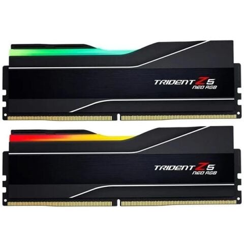 GSKILL 64GB (2X 32GB) DDR5 6400MHZ CL32 RGB DUAL KIT PC RAM TRIDENT Z5 NEO F5-6000J2636H32GX2-TZ5NR
