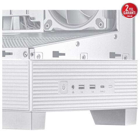 ASUS A31 PLUS TG ARGB GAMING MID-TOWER PC KASASI BEYAZ