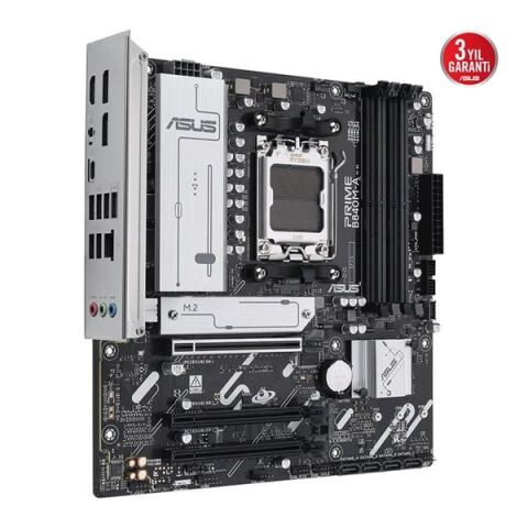 ASUS PRIME B840M-A CSM DDR5 HDMI DP PCIE 4.0 AM5 mATX KURUMSAL ANAKART
