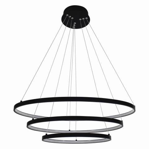 Sarkıt Led Avize 3lü Halka Pro PLA30030 Led Avize