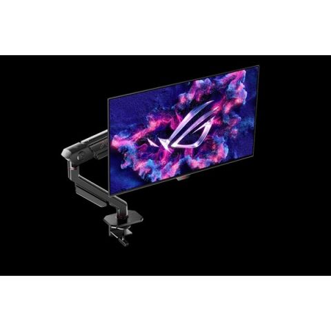ASUS AAS01 ROG Ergonomik Masaüstü 1-kollu Monitör Askı Aparatı