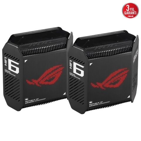 <![CDATA[Asus ASUS GT6(B-2-PK) AX10000 GAMING ROUTER 2-LI PAKET]]>