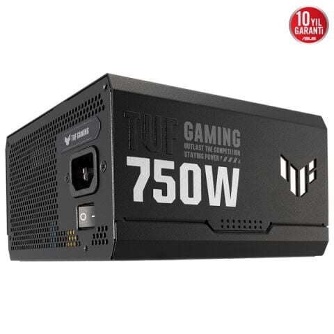 ASUS 750W 80+ GOLD TUF GAMING 750G TAM MODÜLER POWER SUPPLY