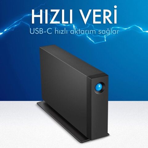 LACIE 24TB D2 PROFESSIONAL STHA24000800 THUNDERBOLT 4 HARİCİ DİSK