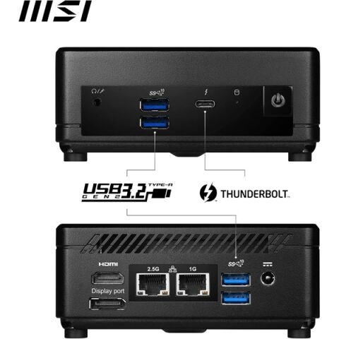 MSI CUBI 5 12M-406BEU CORE i5 1235U-RAM DİSK YOK-FDOS MINI PC