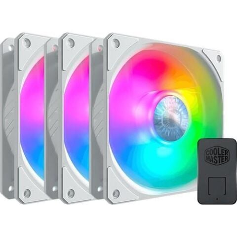 CM MasterFan SickleFlow White 120mm ARGB Ledli 3x120mm Kasa Fan Kiti  ARGB Kontrol Üniteli