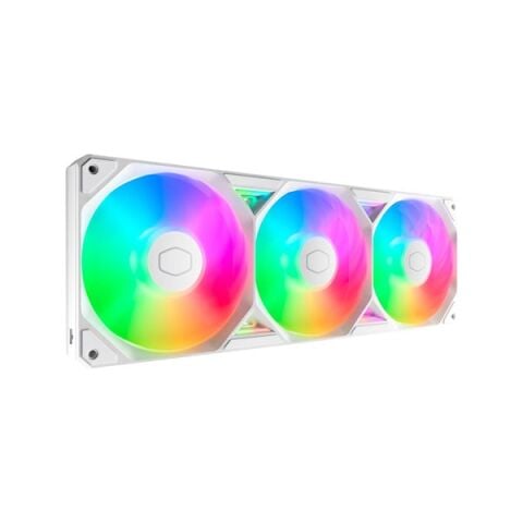 COOLERMASTER SICKLE FLOW EDGE 360MM MFX-B2DW-25TP2-R1 ARGB KASA FANI 3-lü paket BEYAZ