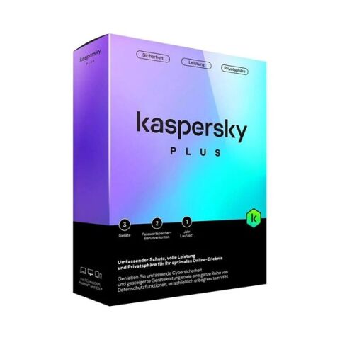 KASPERSKY Plus Trk 2yıl 3 kullanıcı Antivirüs Programı (Internet Security)
