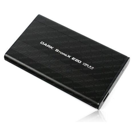 DARK 2.5'' USB 2.0 DK-AC-DSE20 Alüminyum Harddisk Kutusu Siyah