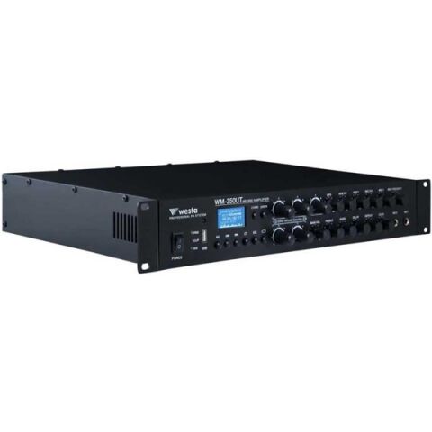 WESTA WM-350UT 6-bölgeli 350W MİKSER AMFİ 100V