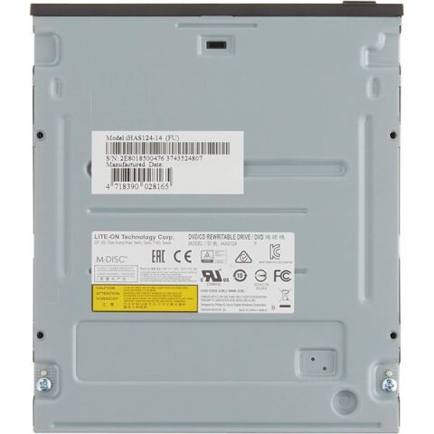 <![CDATA[LITE-ON IHAS124-14 24X DVD Yazıcı Siyah Sata]]>