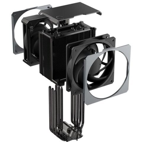 COOLERMASTER 612 APEX MAP-T6PN-225PK-R1 AM5-1851P HAVA SOĞUTMALI DUAL İŞLEMCİ FANI