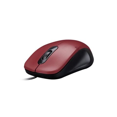 Everest SM-258 Usb Kırmızı 1200dpi Optik Kablolu Mouse