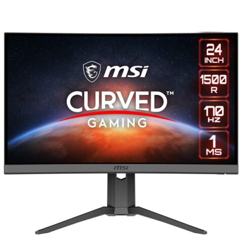 MSI 23.6'' VA G24C6P E2 1MS 180Hz HDMI-DP KAVISLI GAMING MONİTÖR