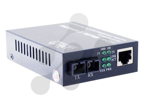 Uptech KX1059 10/100/1000Mbps Multi Mode Duplex Gigabit Fiber Media Converter(Kopya)
