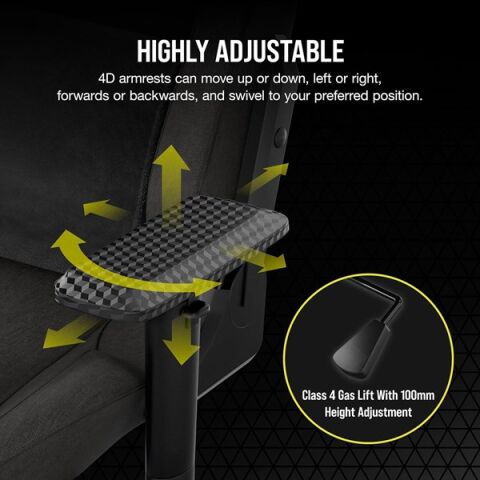 CORSAIR T3 RUSH FABRIC CF-9010057-WW OYUNCU KOLTUĞU