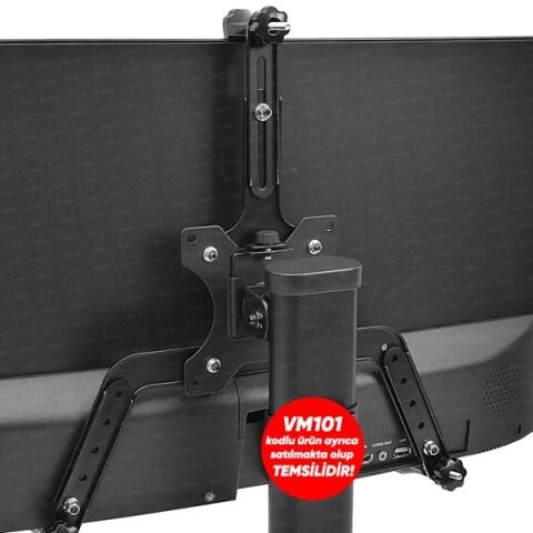 DARK 17/27'' VASH DK-AC-VASH Sabit Siyah VESA Bağlantı Aparatı Tüm Monitörlerle Uyumlu