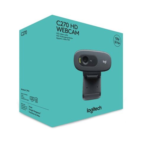 LOGITECH C270 HD Dahili Mikrofonlu Webcam 960-001063