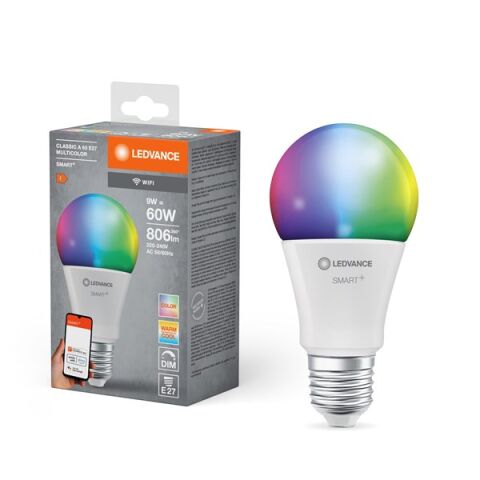 <![CDATA[LEDVANCE Smart Led Lamba Wıfı Kontrollü 9W]]>
