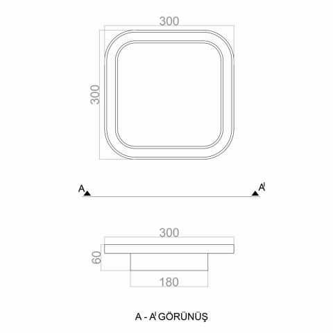 Plafonyer Led Avize PLA54099 Basis