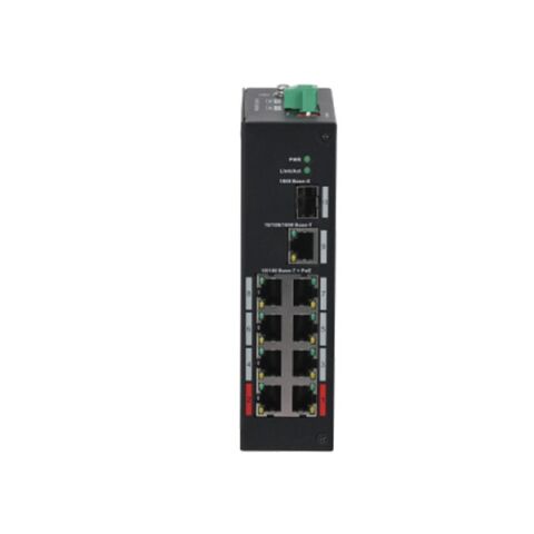 DAHUA 8-PORT 96W FULL POE PFS3110-8ET-96-V2 10/100 ENDÜSTRİYEL POE SWITCH