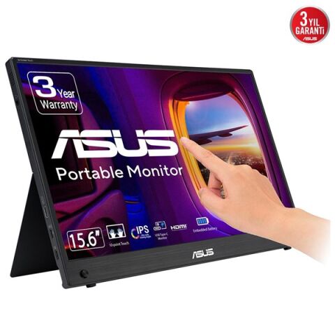 ASUS 16'' DOKUNMATIK ZENSCREEN MB16AMTR 5MS 60HZ mHDMI-USBC BATARYALI TAŞINABİLİR MONİTÖR