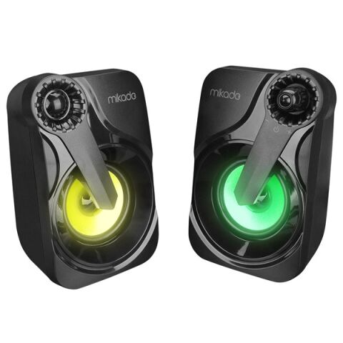 <![CDATA[MIKADO MD-X27 1+1 3W Usb 2.0 Siyah Rgb Hoparlör]]>