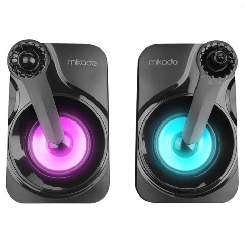 <![CDATA[MIKADO MD-X27 1+1 3W Usb 2.0 Siyah Rgb Hoparlör]]>