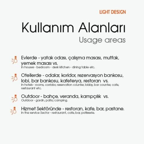 Şarjlı Masa Lambası Canopus